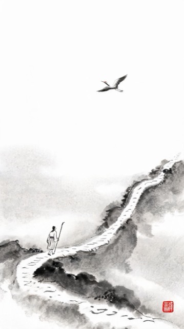 Ink-wash — AIMOTION rendition